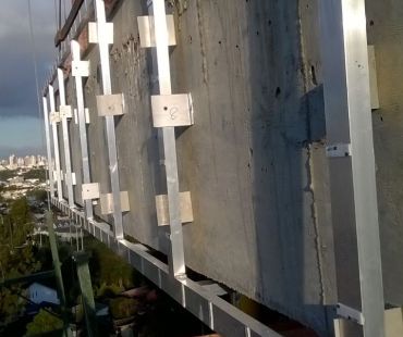 Estruturas de alumínio soldado. - 